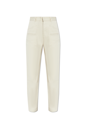 パンツ MARNI Woman Pants White PAMA0390X0UTN903 00W03 Marni Outlet: pants in cotton blend - White | Marni pants